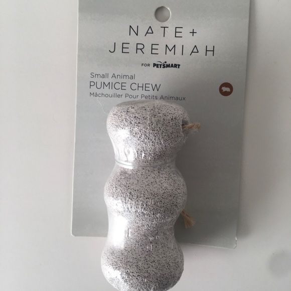 Nate + Jeremiah Pumice Small Animal Chews 4.5" x 1.5" Small Animal - Picture 2 of 6